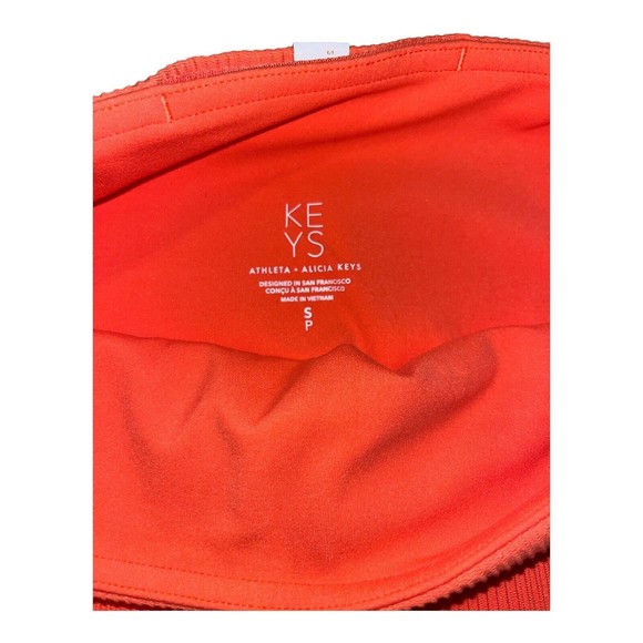 Athleta x Alicia Keys Women Orange Active Leggings Pants Small Halloween Fall - Picture 5 of 7